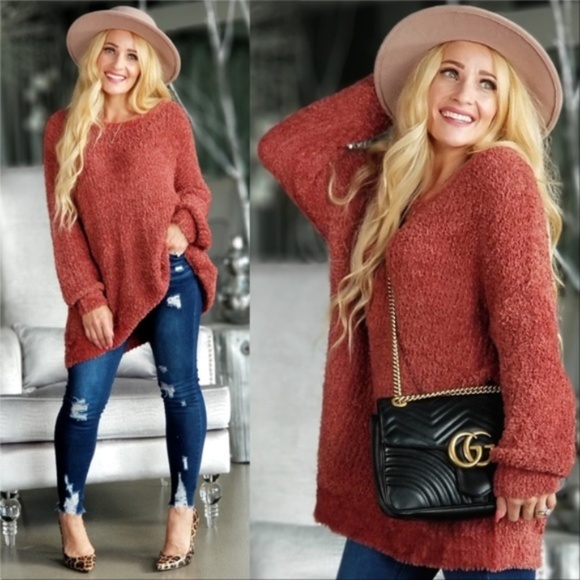 Ultra Soft Oversized Cozy Womens Sweater - Picture 2 of 5